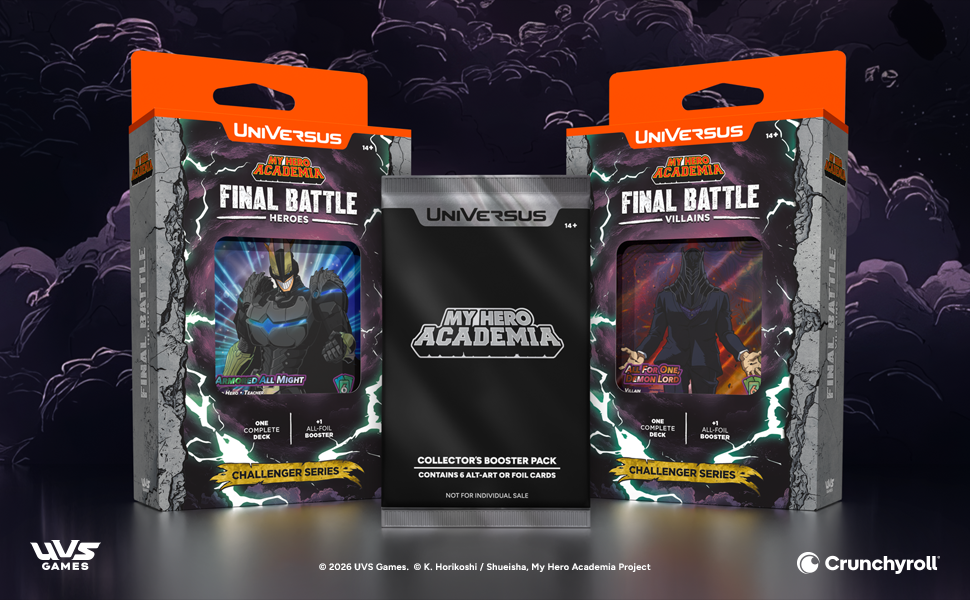 league of villains booster box UniVersus My Hero Academia CCG 1st Edition Pack TCG with each pack including 10 collectible cards Opening NEW My Hero Academia
