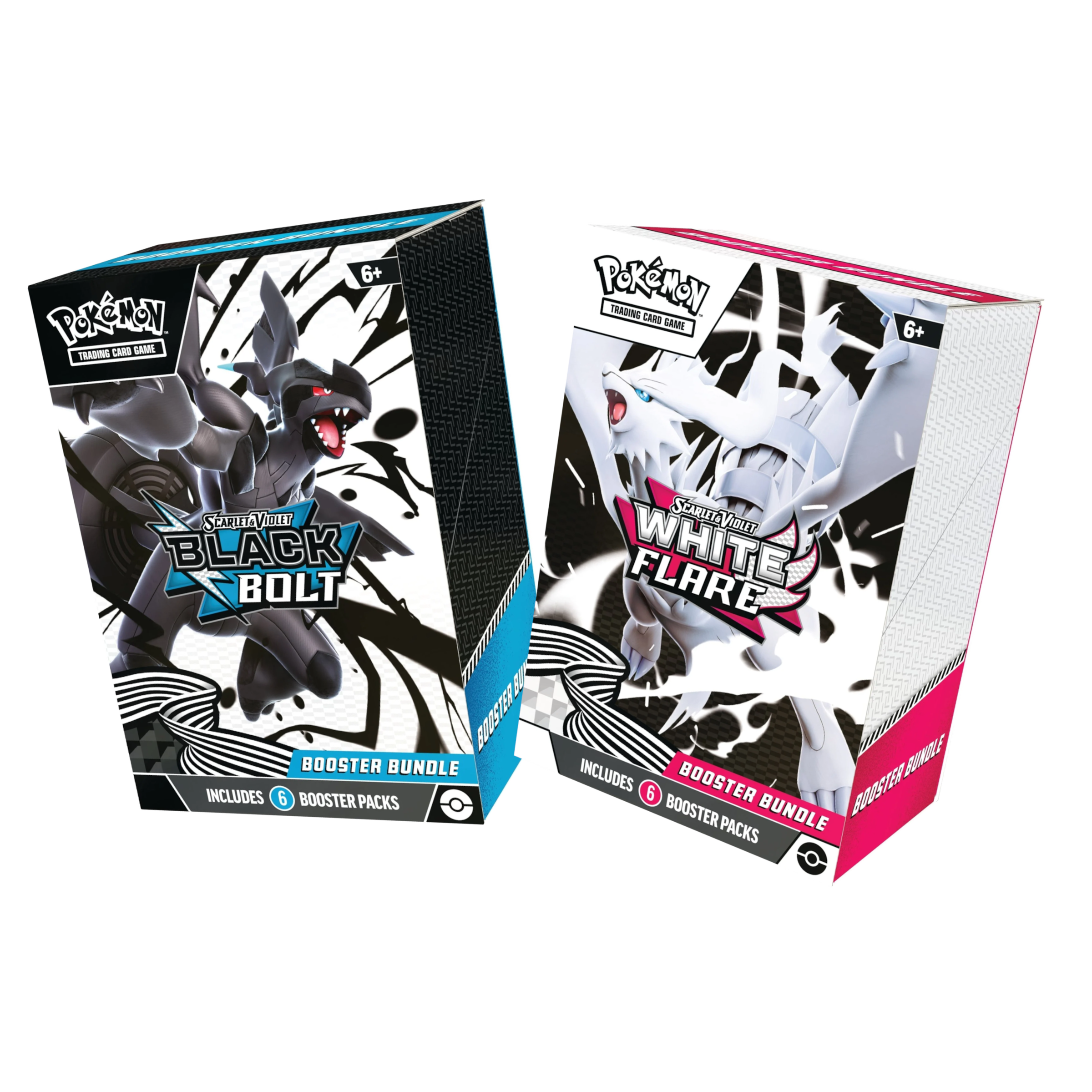 Sealed Pokmon TCG Box Pokmon Black Bolt & White Flare Booster Pack Deluxe  Box Set  2 Sealed Japanese Booster Boxes Japanese Pokemon Cards