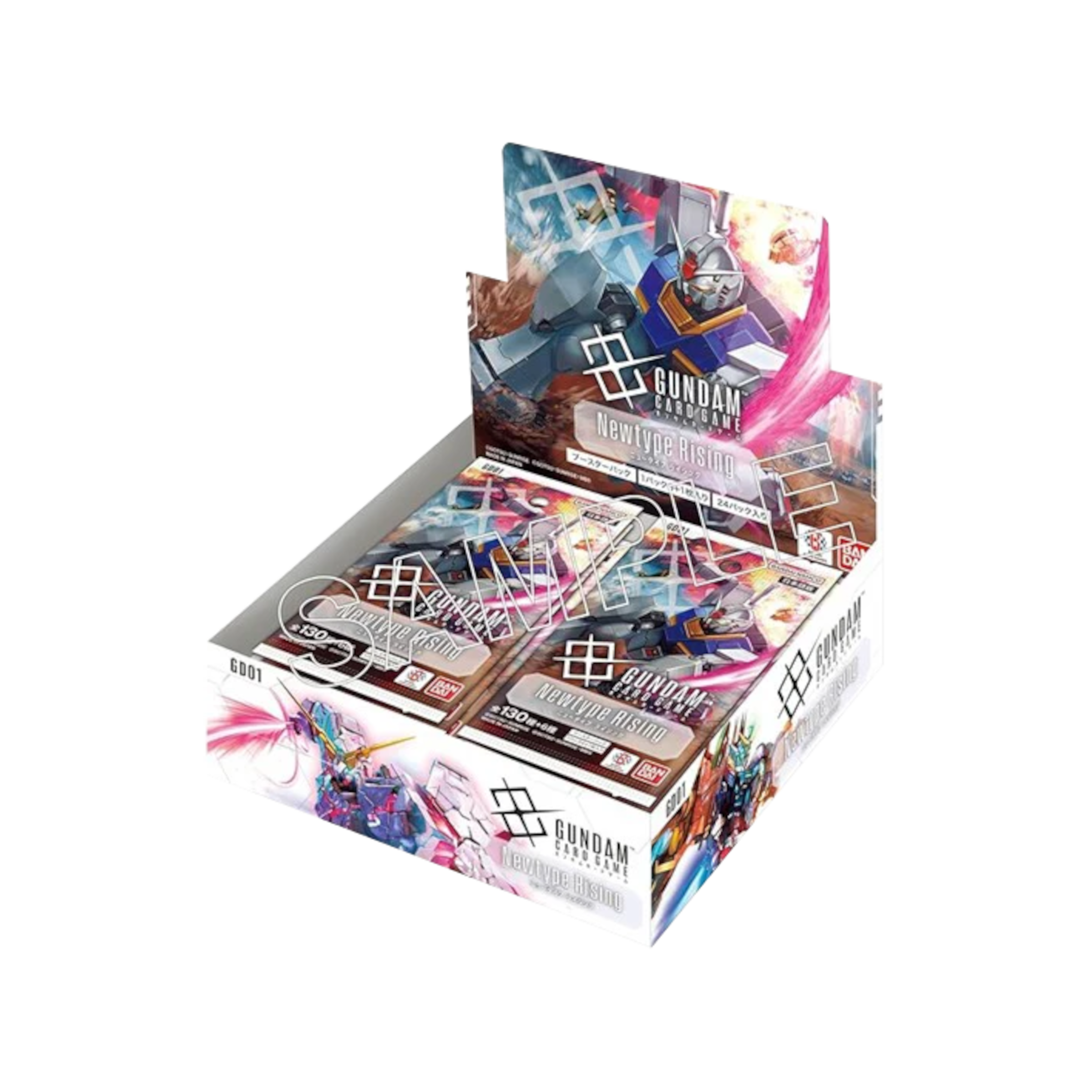 ※新品未開封BOX GUNDAMCARD Newtype Rising GD01 Gundam Card Game - Newtype Rising (GD01) - Booster Box